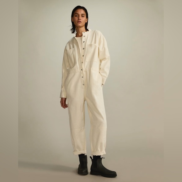 Everlane Pants - NWT Everlane The Canvas Organic Cotton
Coverall in Bone